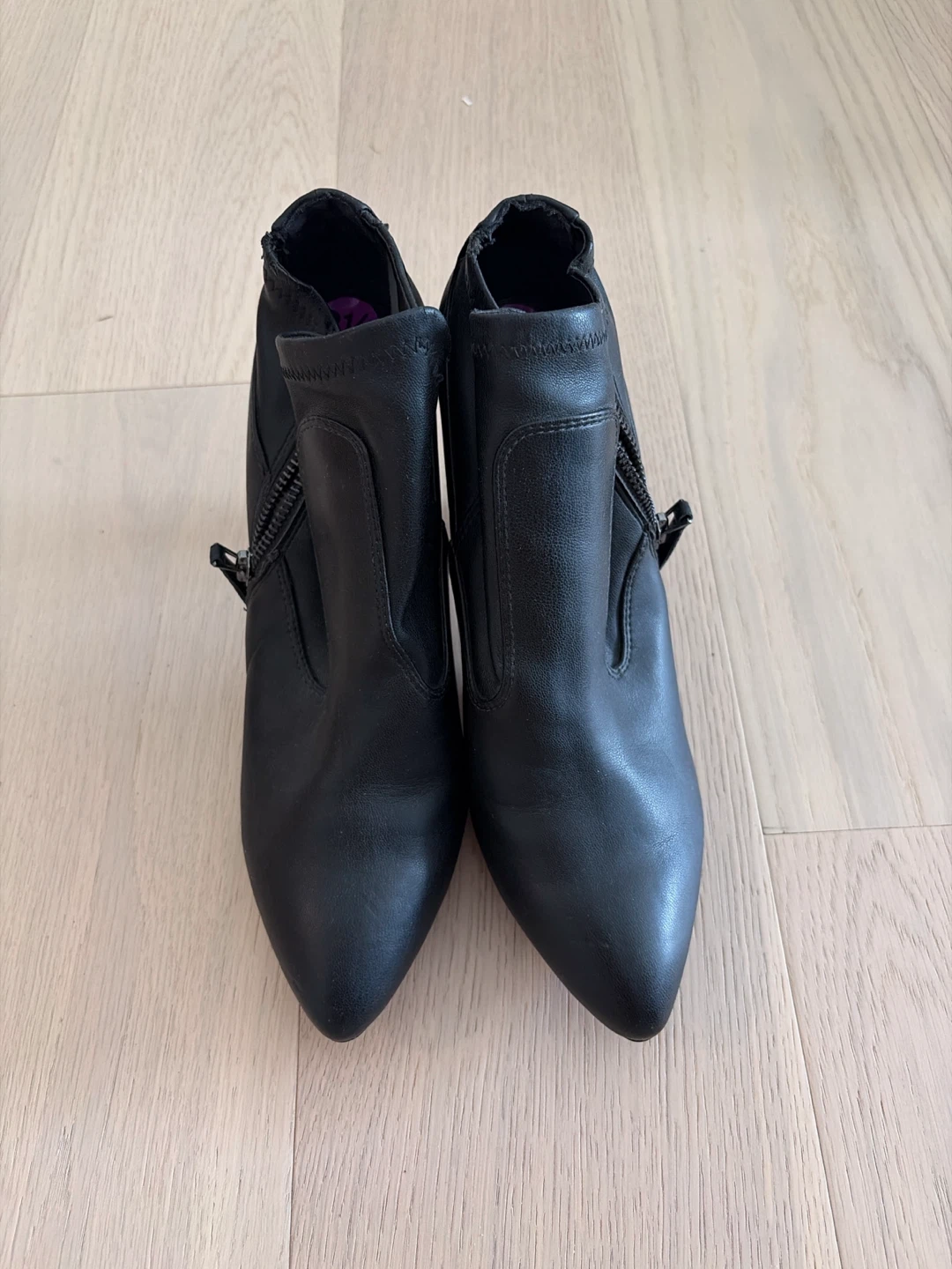 Black Heeled Ankle Boots