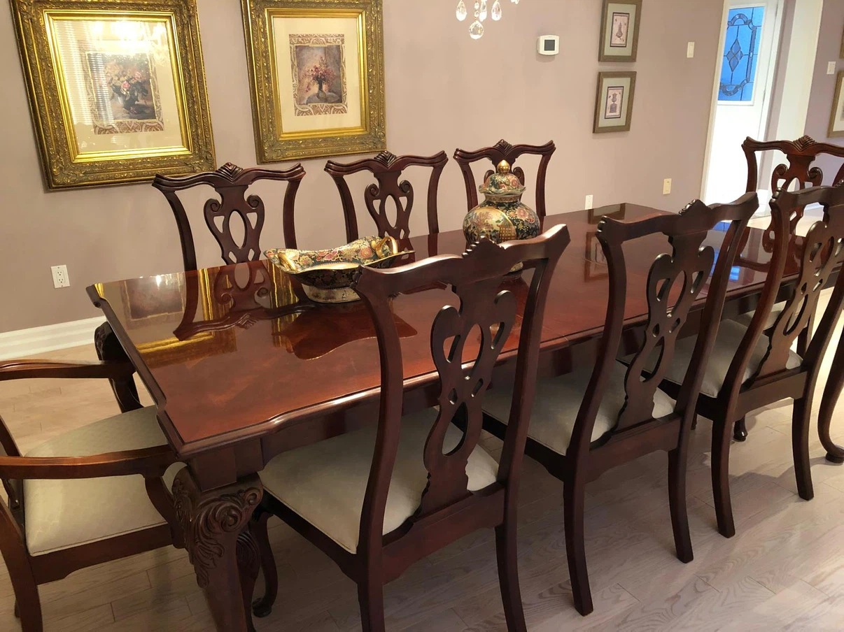 Dinning table and chairs