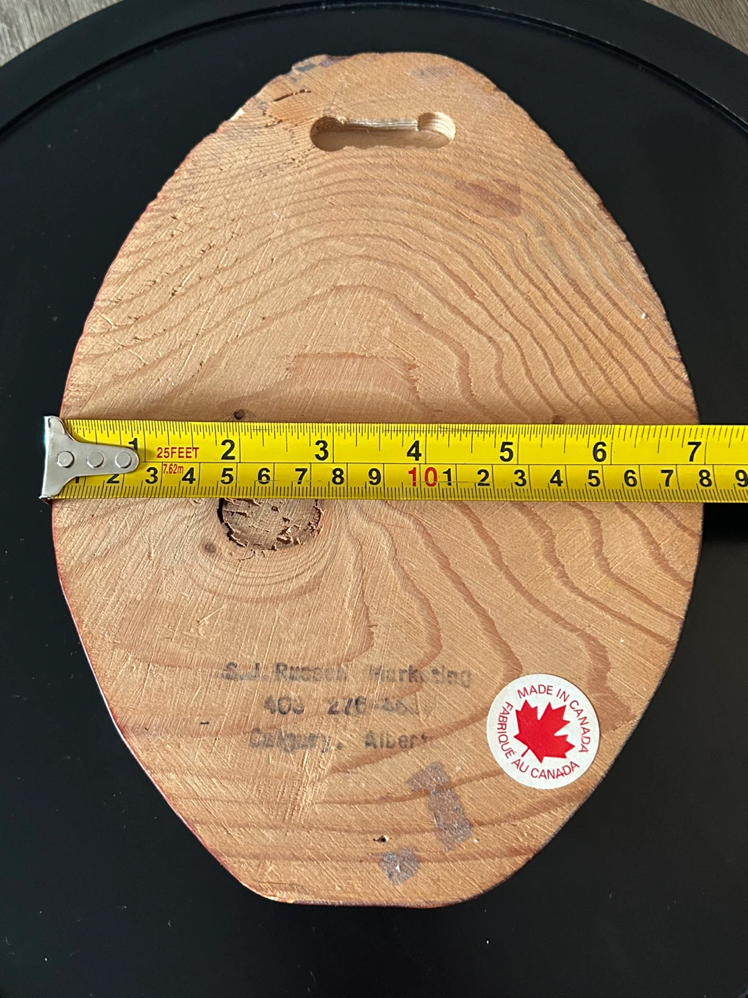Vintage 1984  Wood Wall Plaque – Made in Canada - photo 5