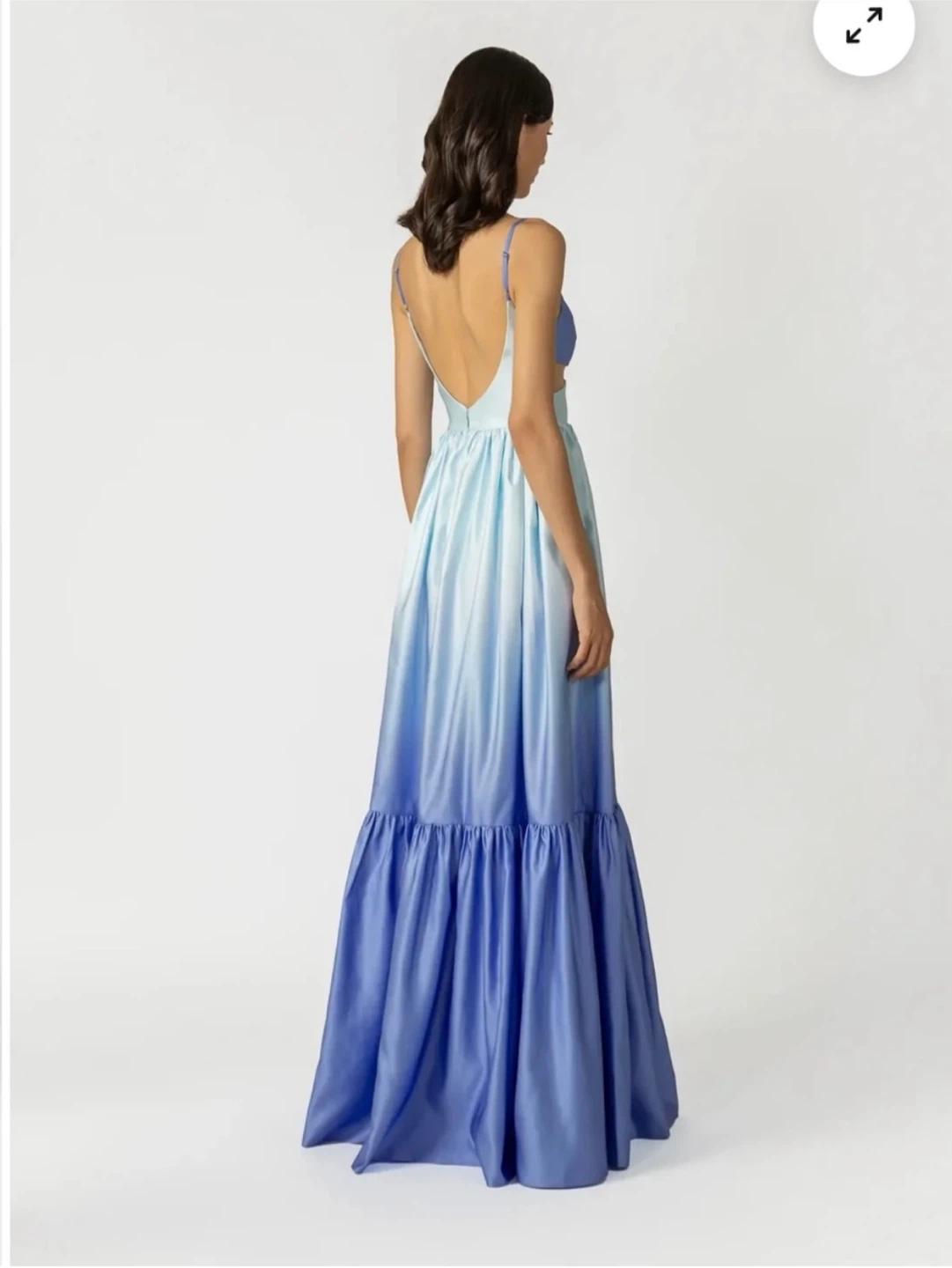 Sau Lee Blue Ombré Maxi Dress - photo 4