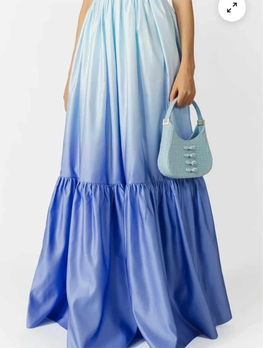 Sau Lee Blue Ombré Maxi Dress - photo 5