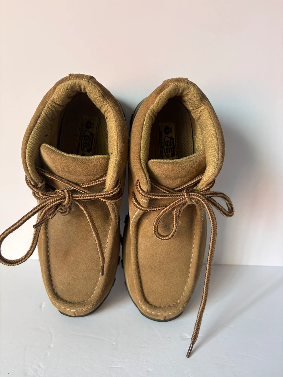 Route 66 Men's Brown Suede Chukka Boots Size 9 - photo 4