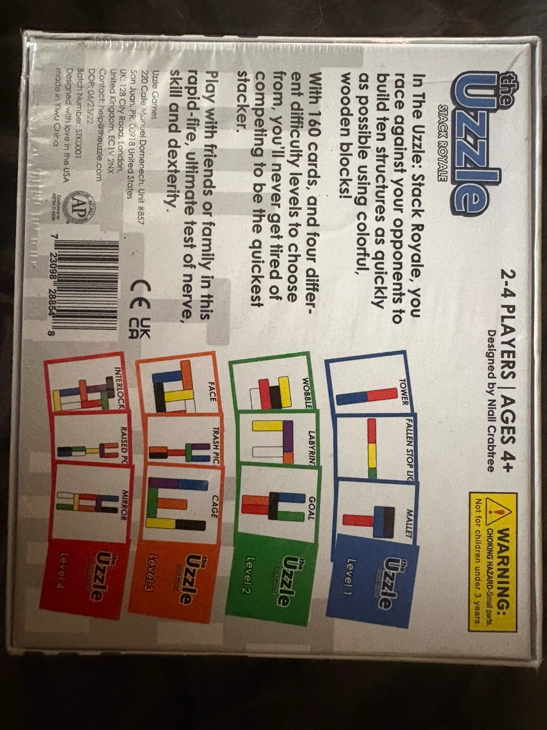 The Uzzle Stack Royale Board Game - photo 2