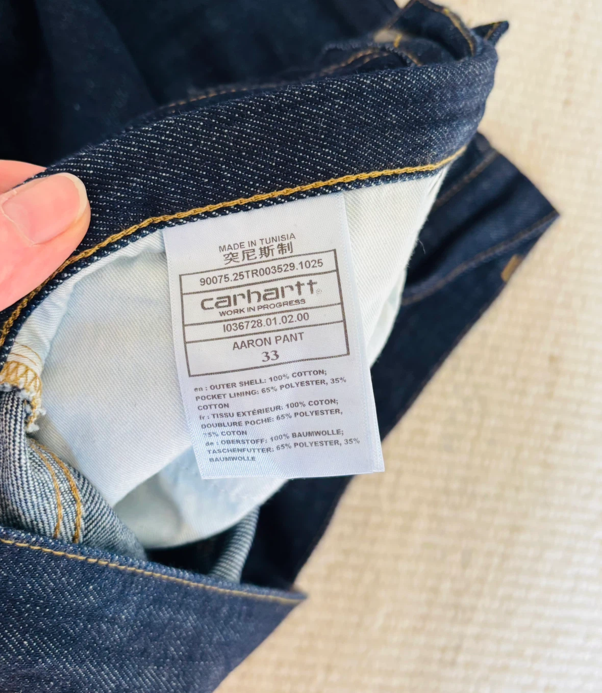 Carhartt Aaron Pant 33 - photo 2