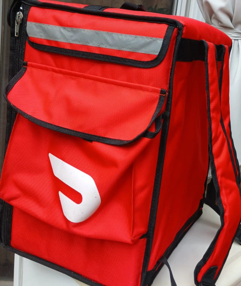 DoorDash Insulated Delivery Backpack / Food Delivery Bag - photo 3