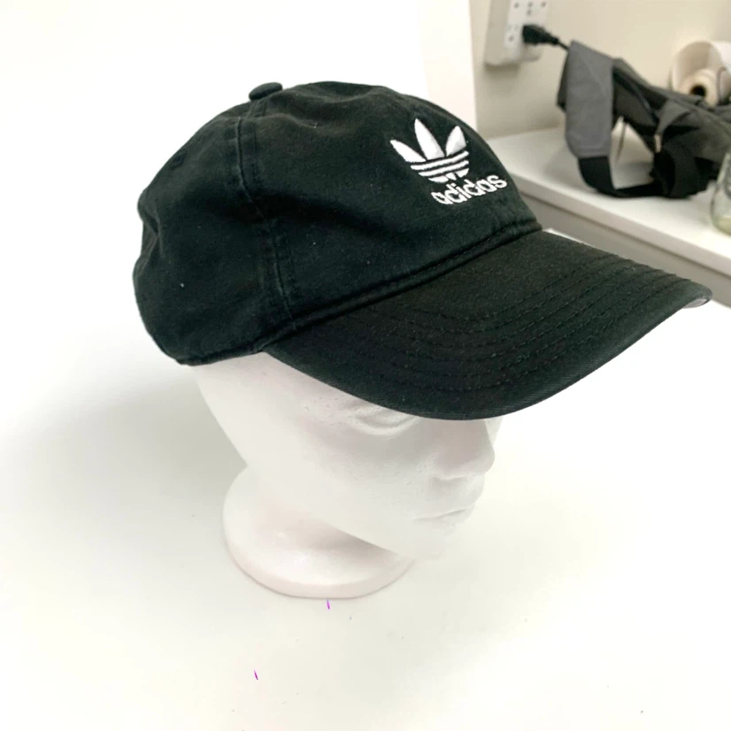 Black Baseball Cap Adjustable Sports Hat Casual Mens Womens Uni - photo 4