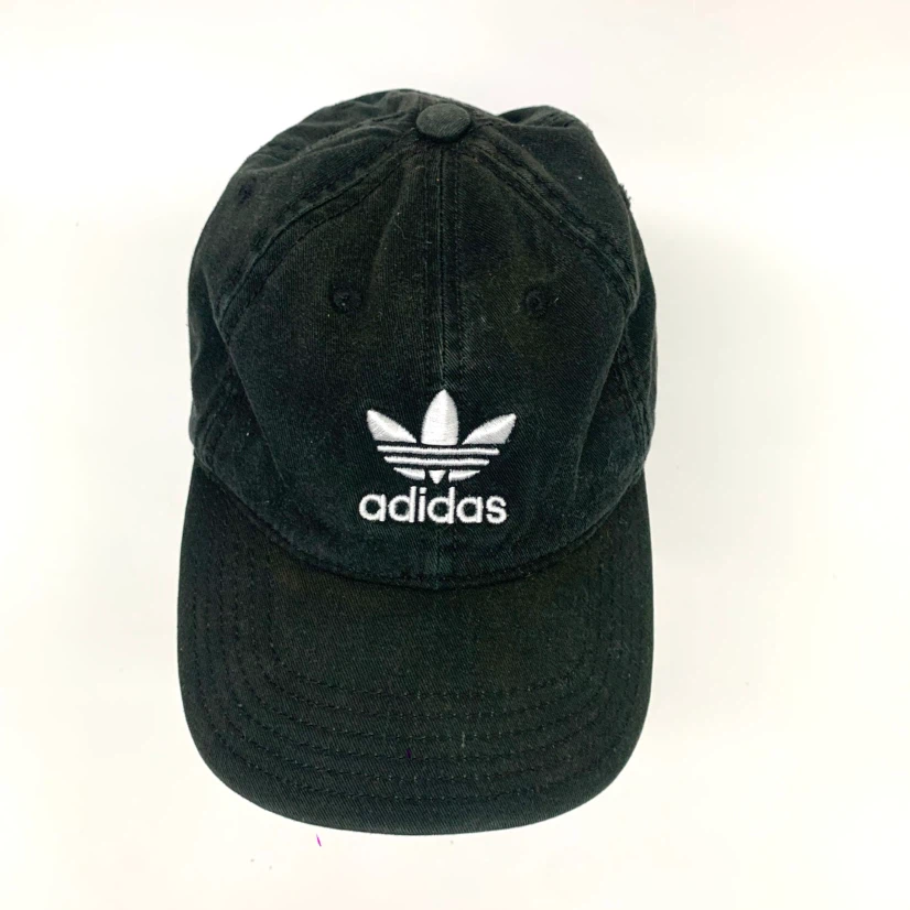 Black Baseball Cap Adjustable Sports Hat Casual Mens Womens Uni - photo 5