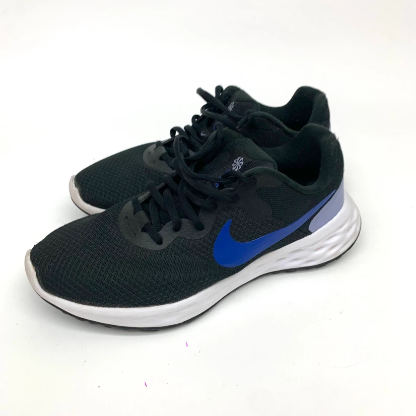 Womens Running Shoes Size 8 Black Blue Athletic Sneakers - photo 4