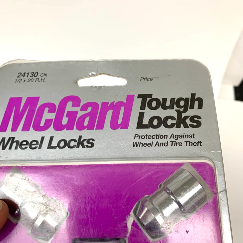 Wheel Locks Anti Theft Lug Nuts Set 4 with Key Car Security - photo 4