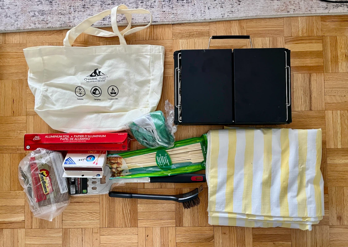 Portable BBQ Grill with Accessories