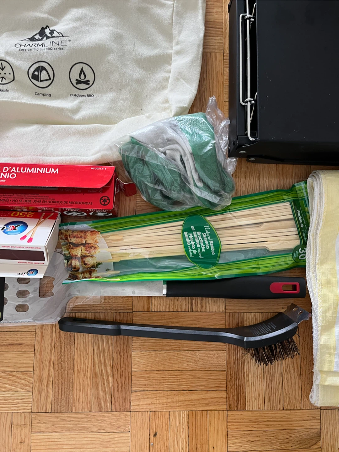 Portable BBQ Grill with Accessories - photo 2