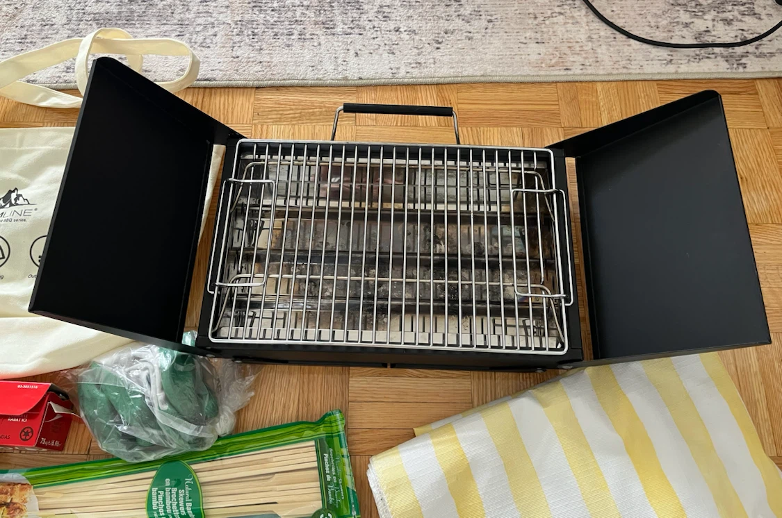 Portable BBQ Grill with Accessories - photo 4