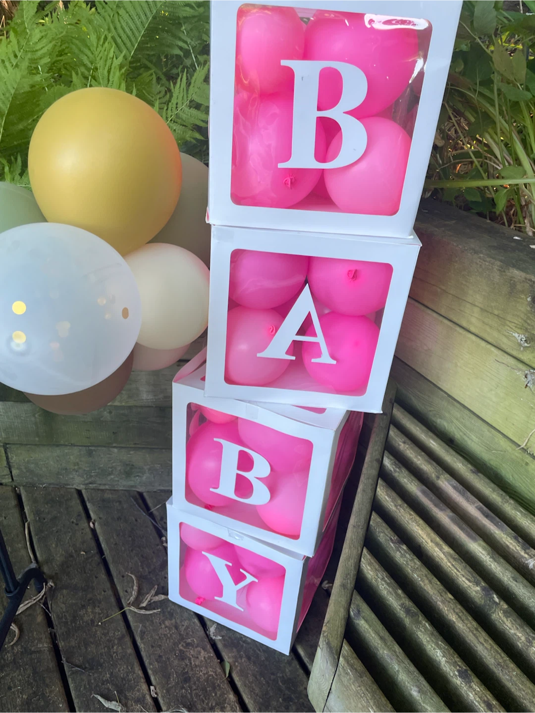 Baby Blocks for baby shower