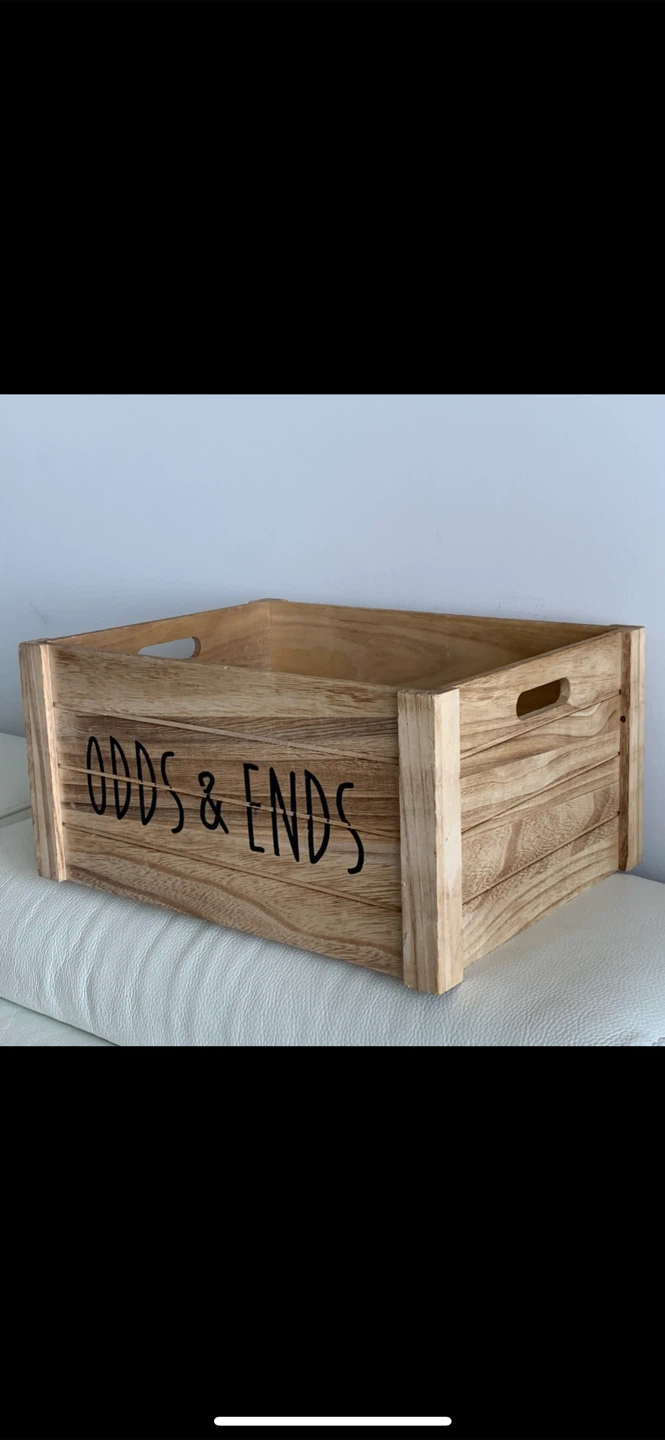 Set of 2 Wooden Storage Crates - photo 5