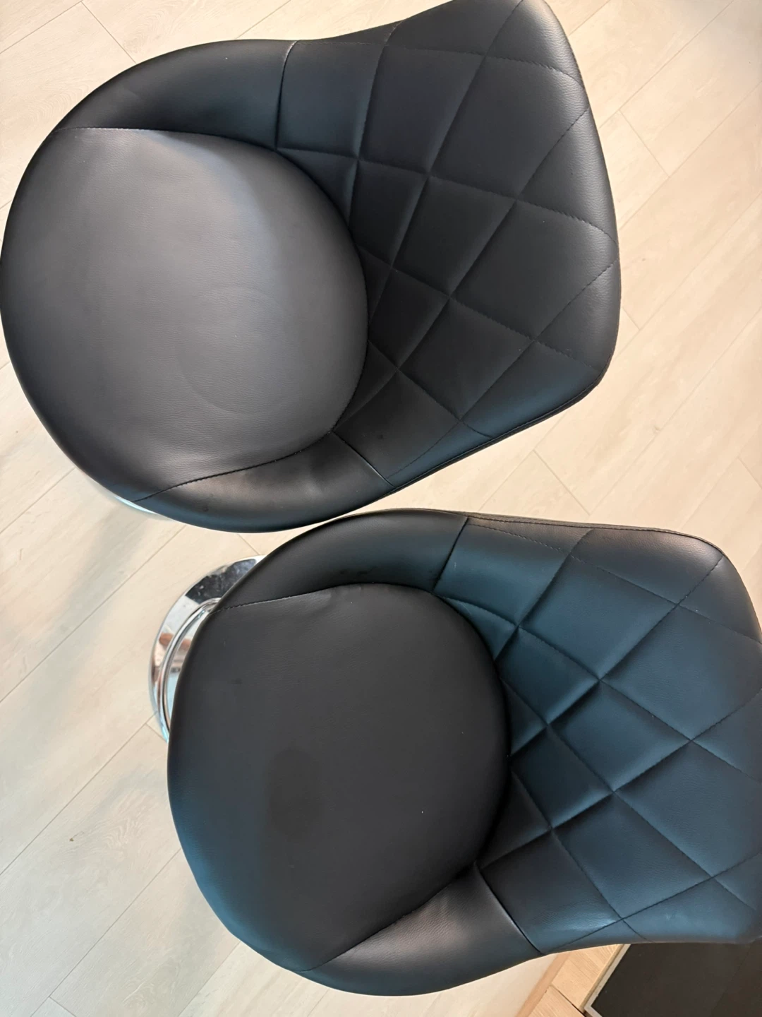 Black bar chairs for sale – $65 each - photo 3