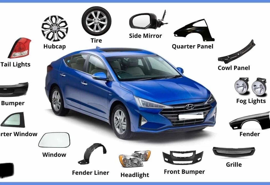 Auto body parts recycle