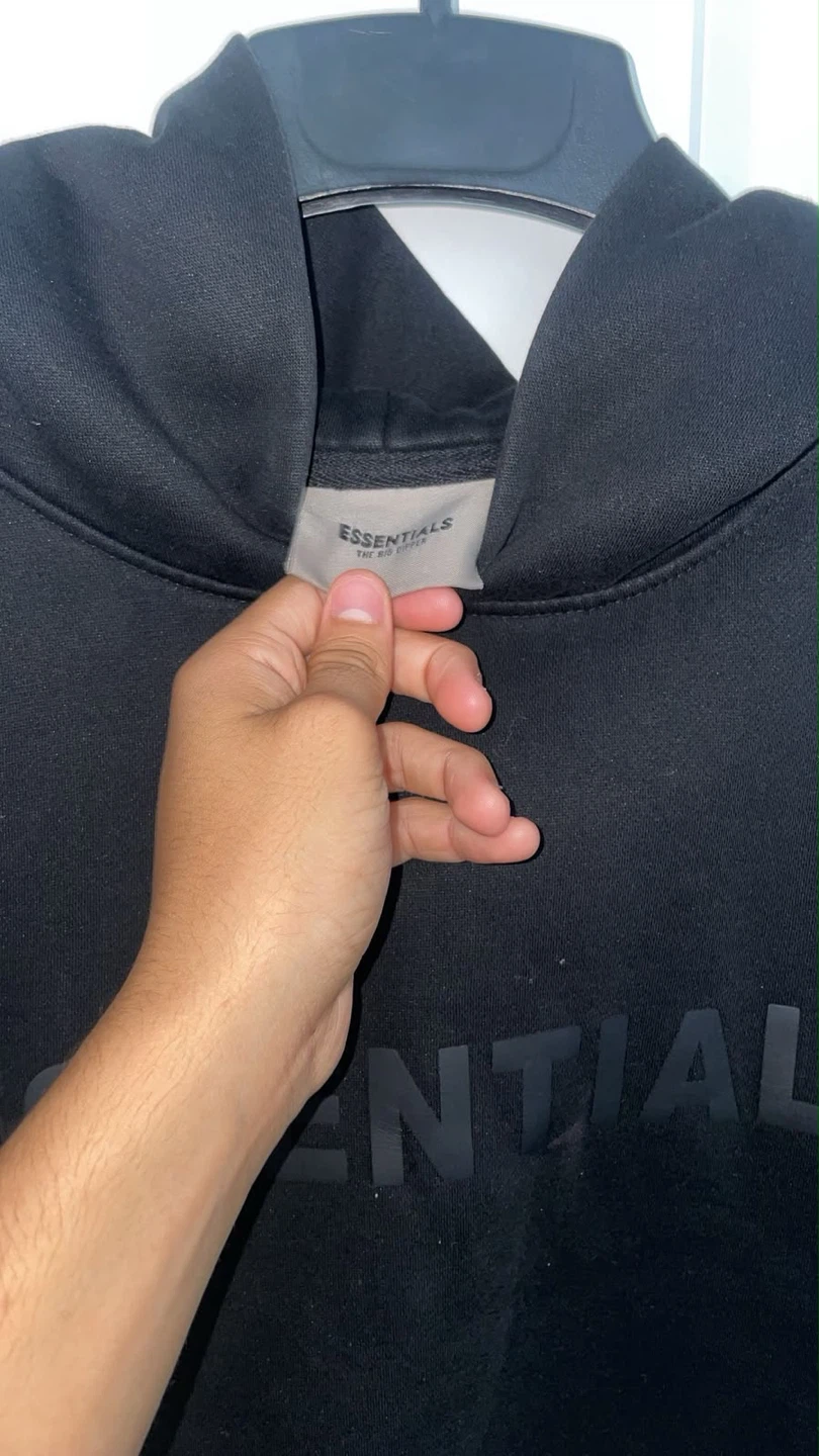 Black Essentials Fear of God Sweatpants  and hoodie - photo 3