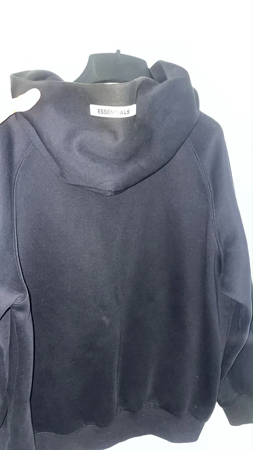 Black Essentials Fear of God Sweatpants  and hoodie - photo 4