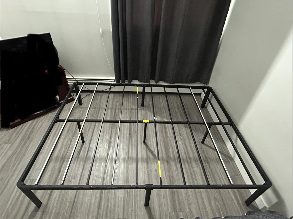 Zinus 16 inch Queen size metal bed frame