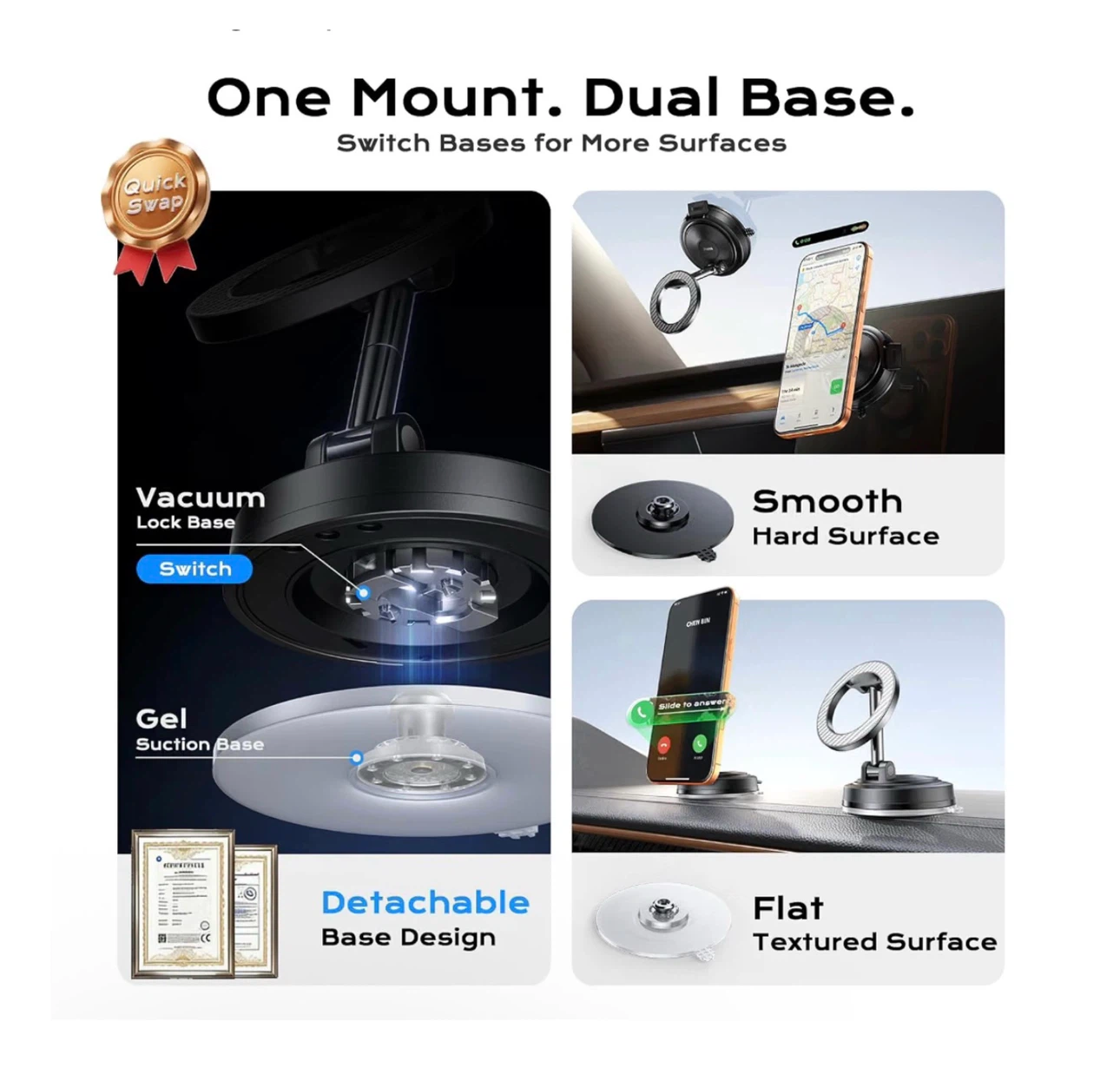 Brand new NeverDrop Car Phone Mount for MagSafe - photo 3