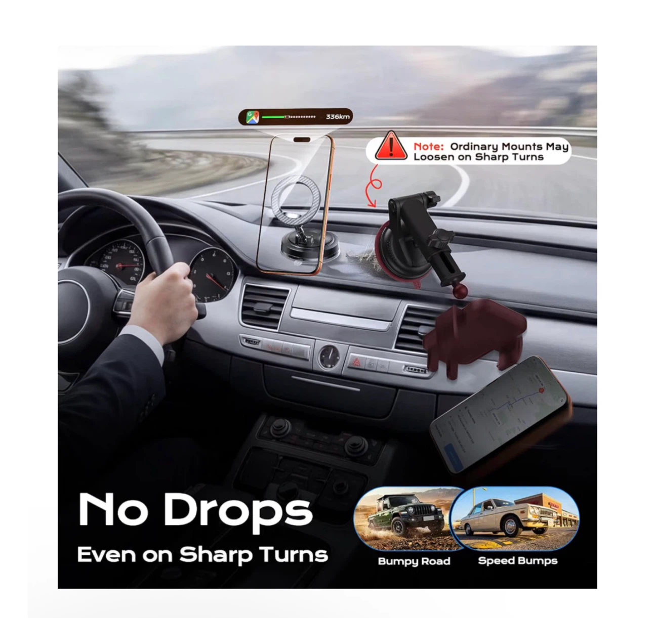 Brand new NeverDrop Car Phone Mount for MagSafe - photo 4