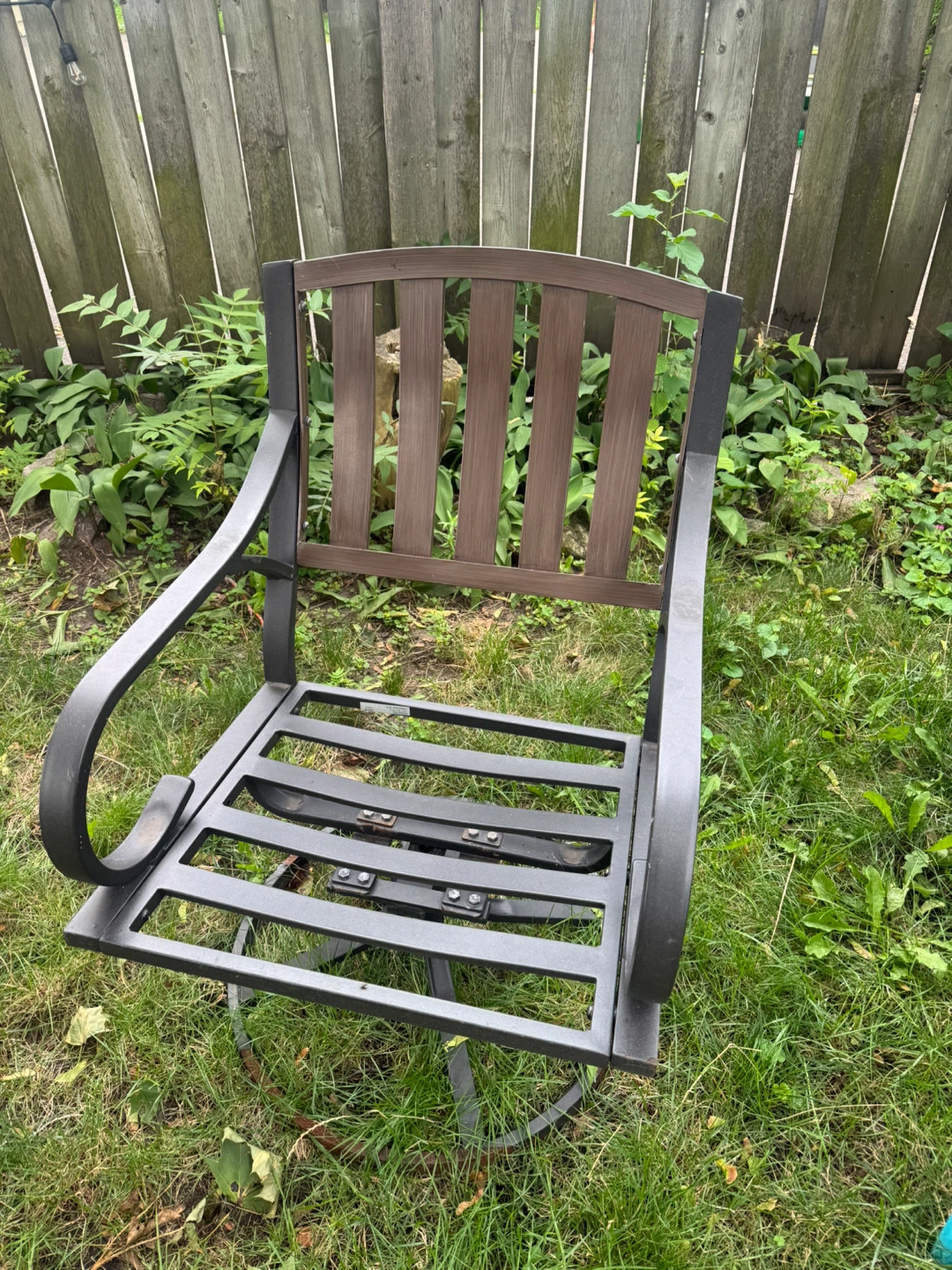 Outdoor Swivel Chair - photo 4