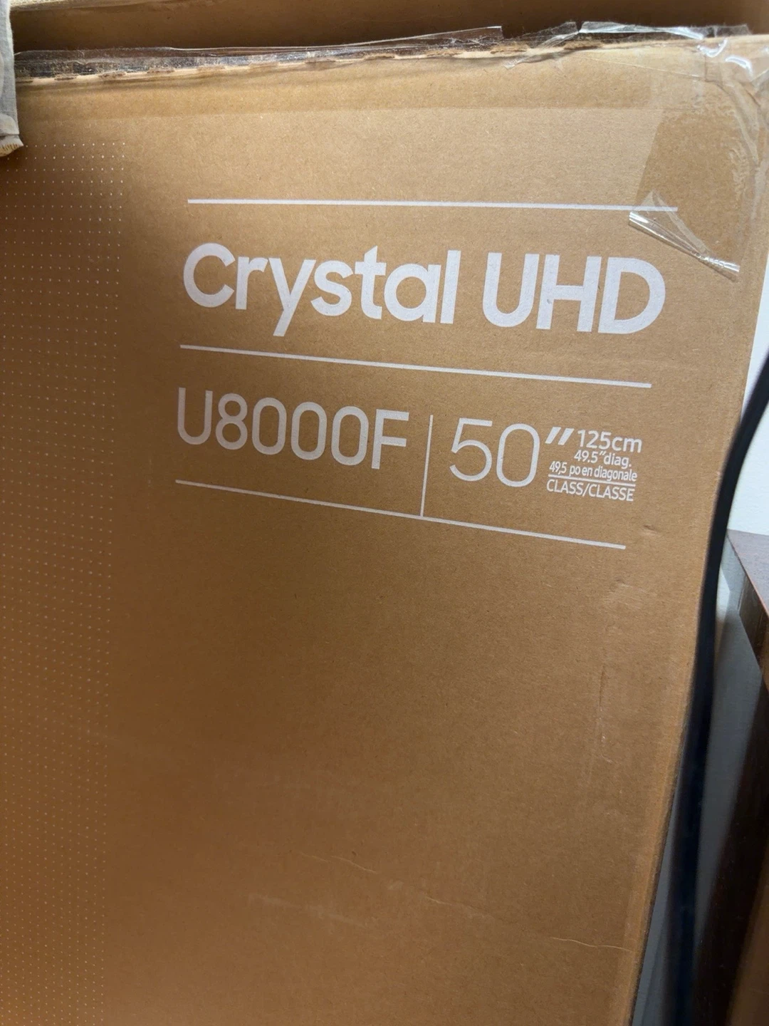 Samsung Crystal UHD 50" TV (U8000F Series)