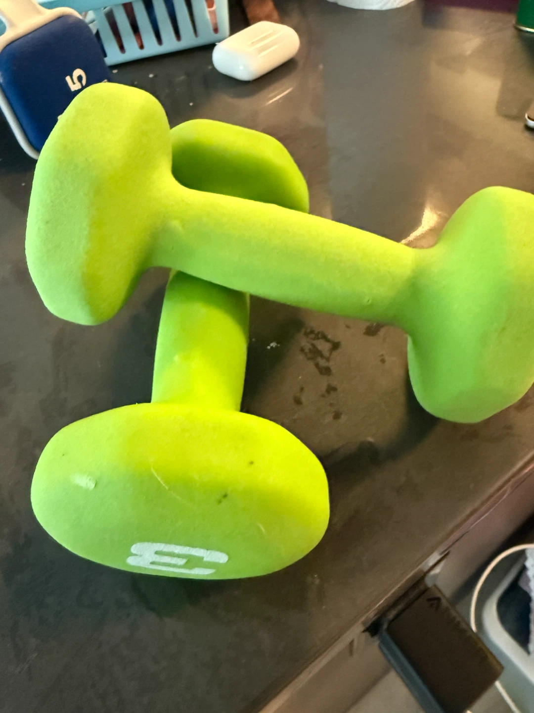 3 lb & 5 lb Dumbbell Set – 4 Dumbbells – $20 - photo 4