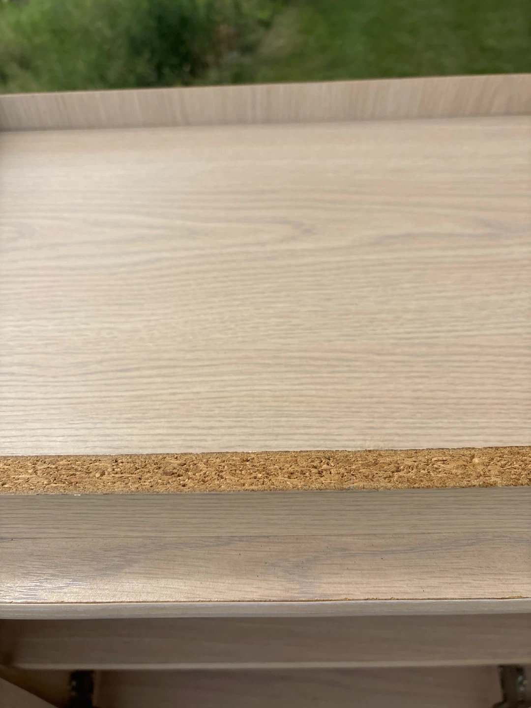 Light Wood Cabinet with Doors and Shelves - photo 5