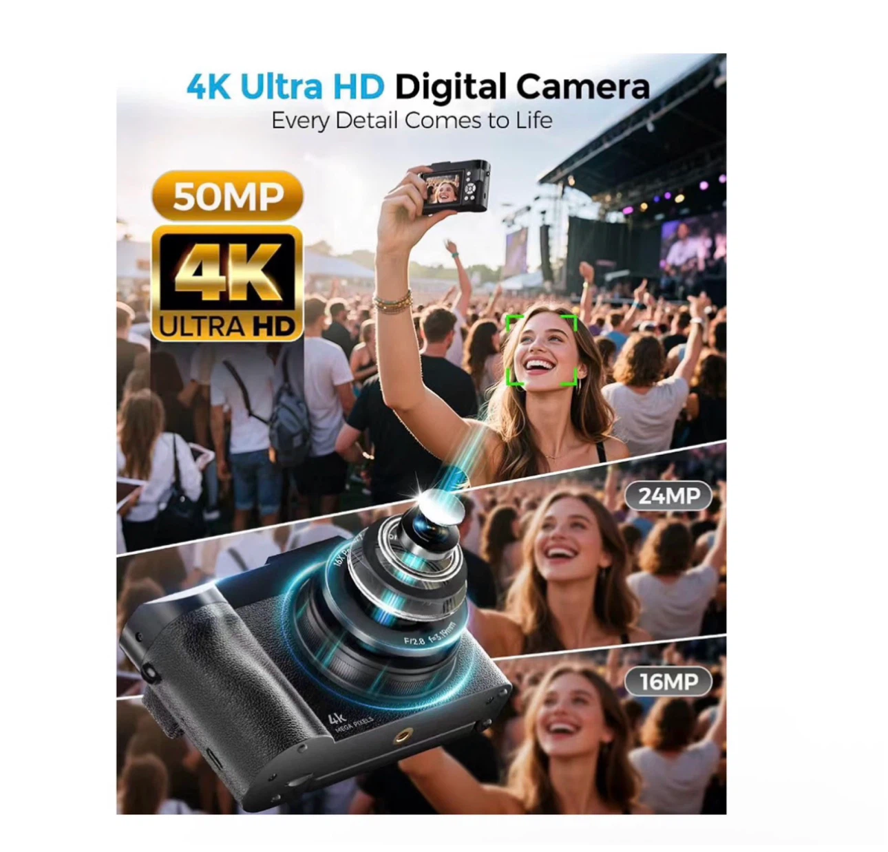 Brand new 4K Digital Camera for Photography - photo 4