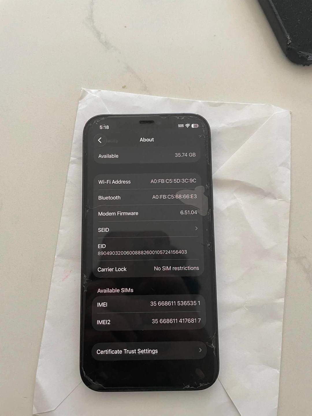 iPhone 12 Pro - 256GB - Perfect Condition Price Firm - photo 2