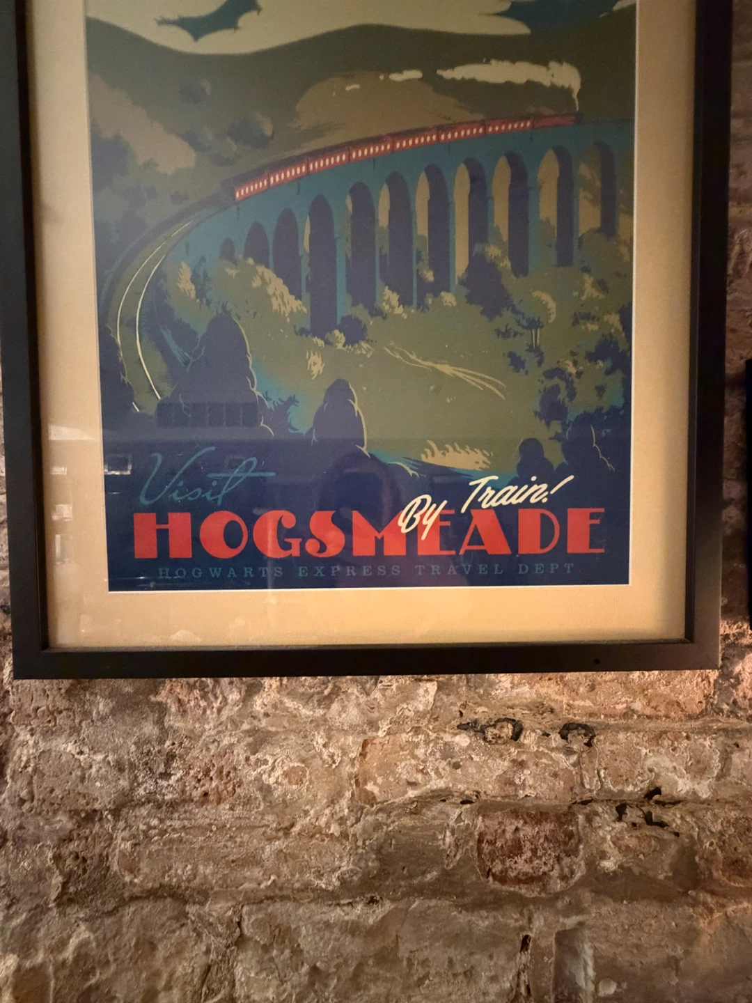 Harry Potter poster- custom framed - photo 2