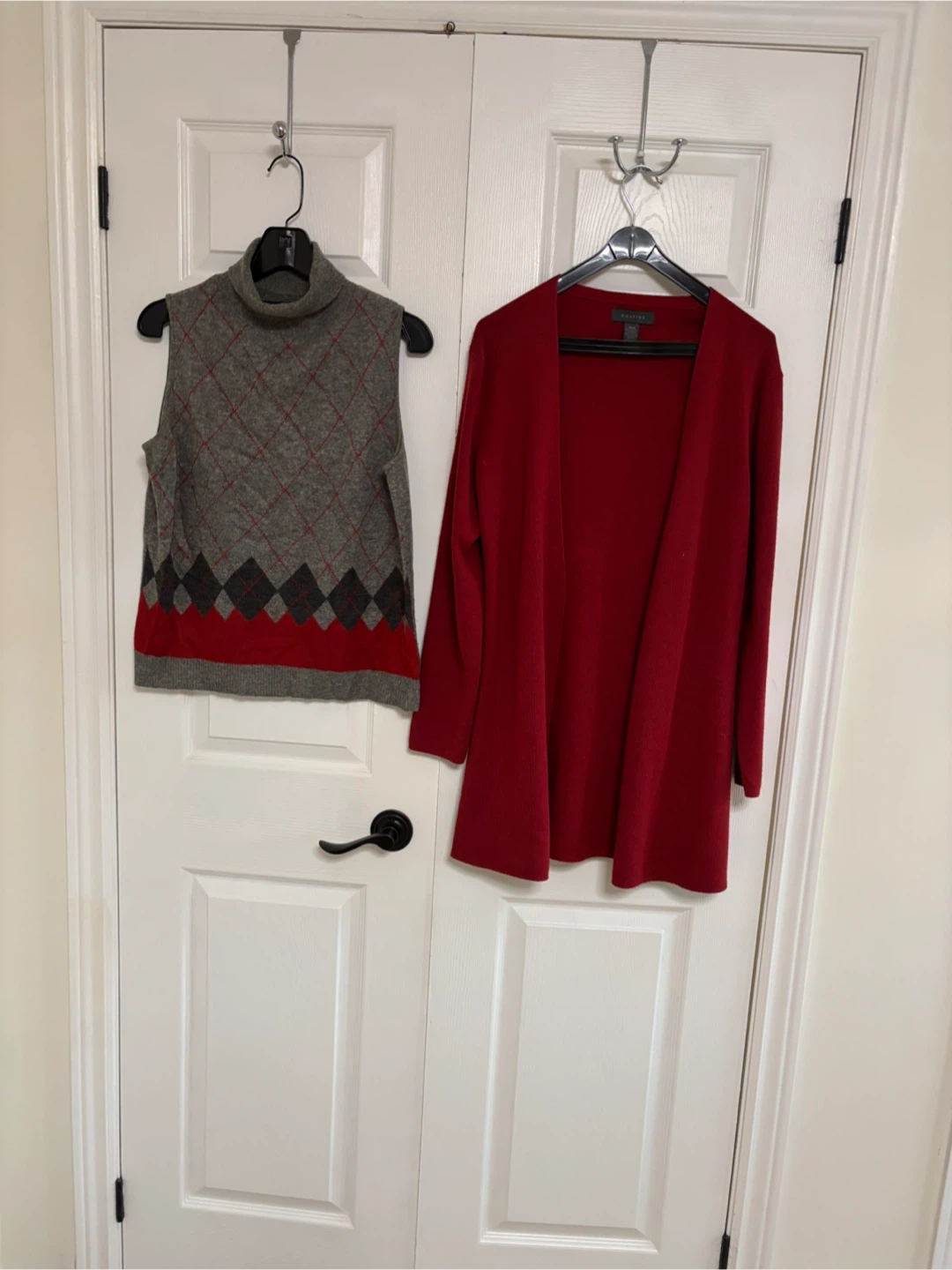 Sleeveless sweater with Cardigan