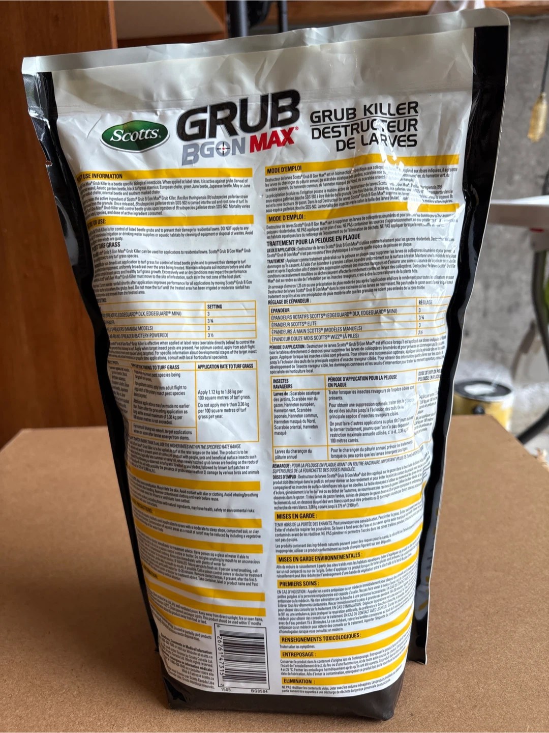 Scotts Grub B Gon Max Grub Killer 3.08kg - photo 5