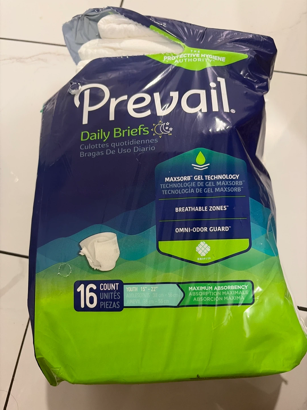 Prevail Daily Briefs - Youth Size