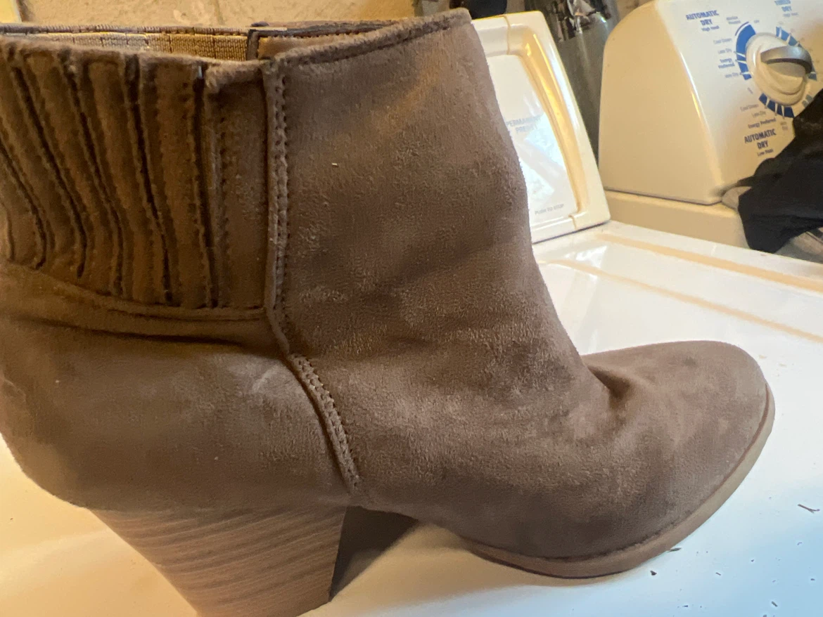 STREET_SWEET_SOCIETY Brown Ankle Boots - Size 7