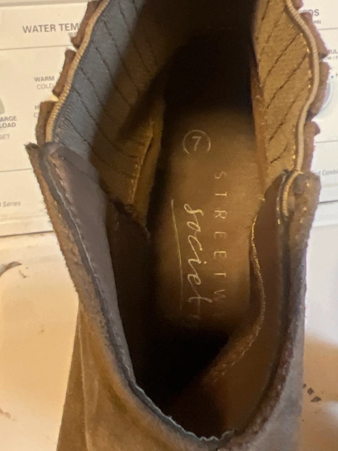 STREET_SWEET_SOCIETY Brown Ankle Boots - Size 7 - photo 3