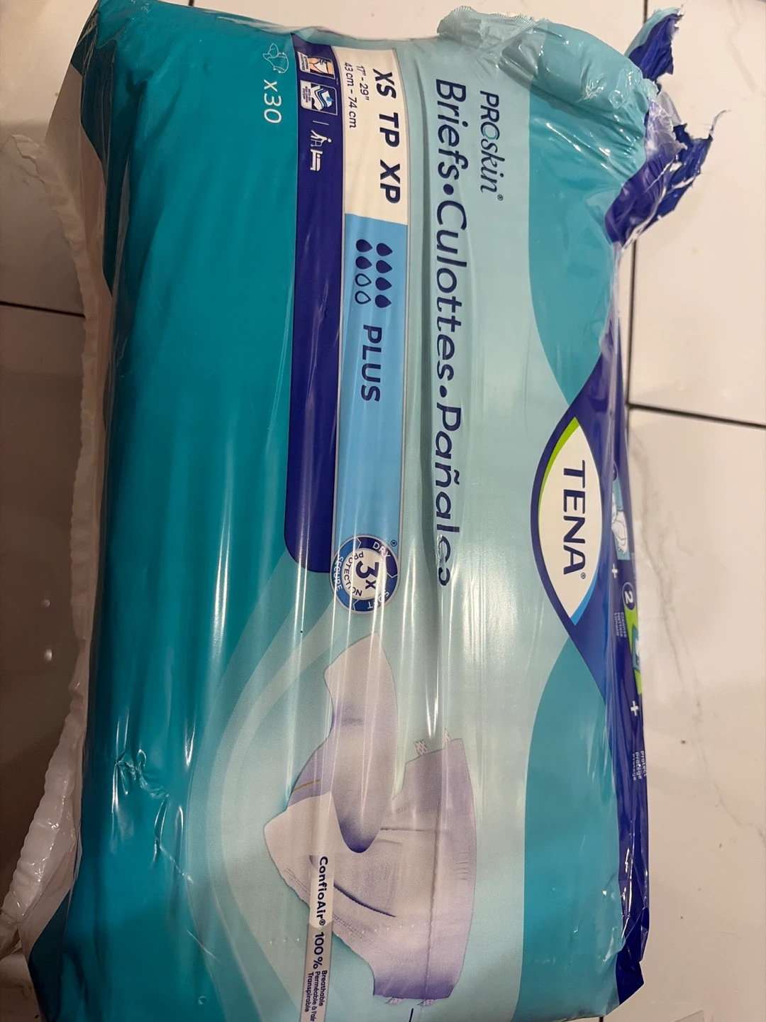 TENA Proskin Briefs Diapers XS