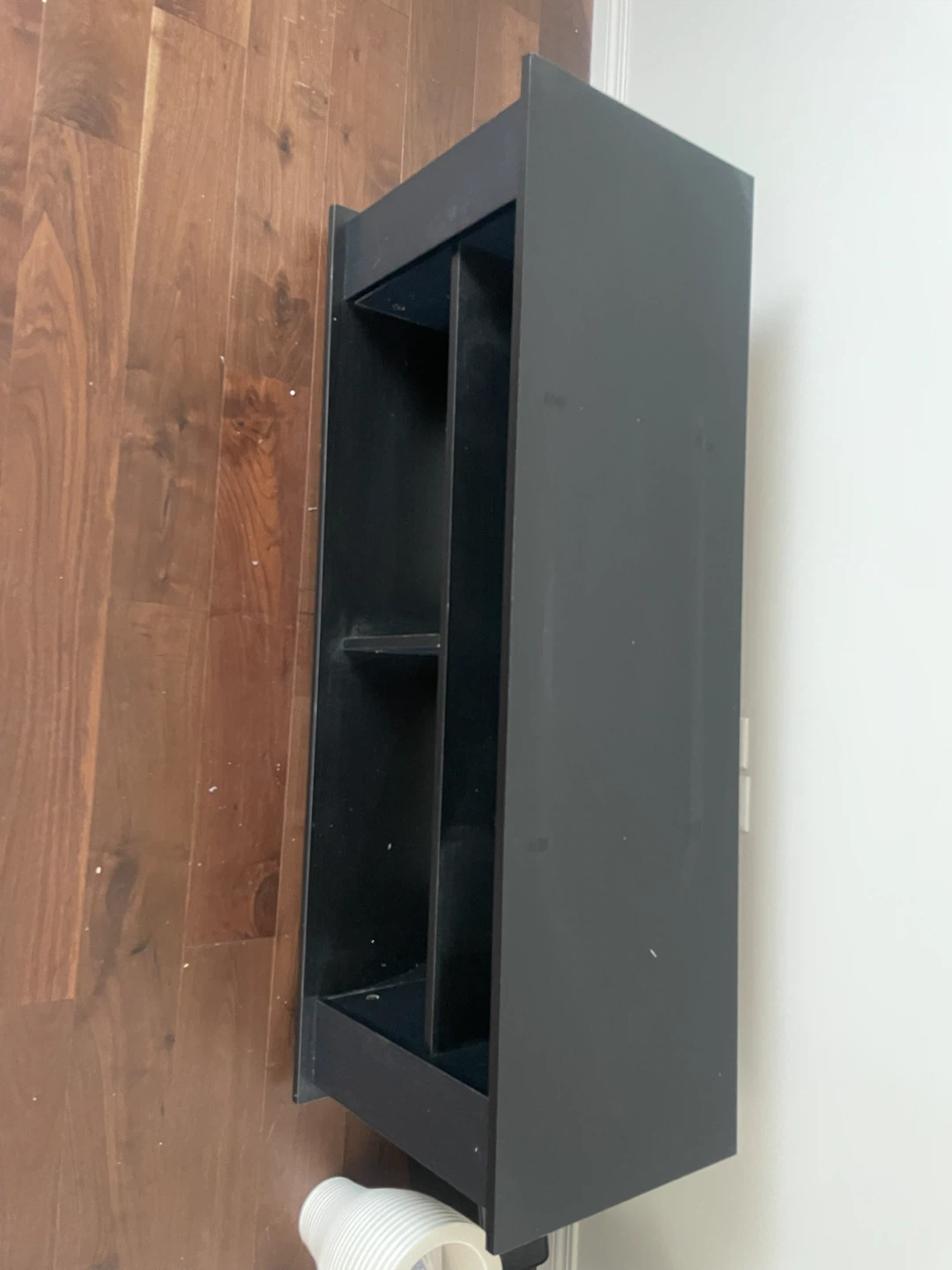 FREE Black TV Stand with Shelves - photo 4