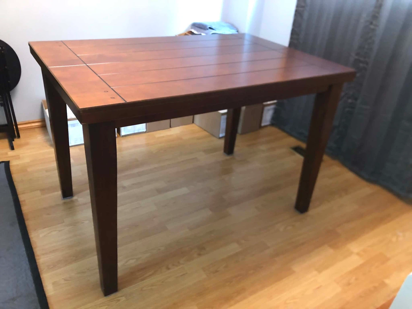 Wooden Dining Table with 8 Chairs