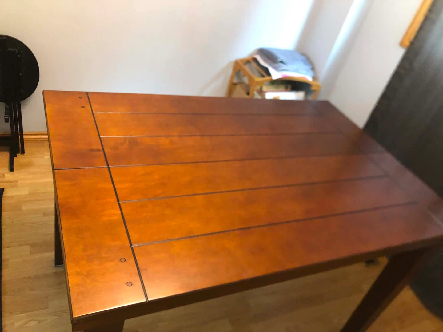 Wooden Dining Table with 8 Chairs - photo 3