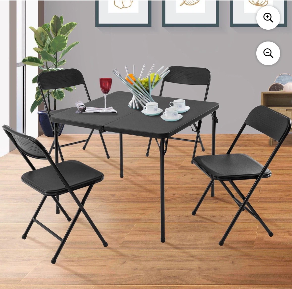 Brand New Mainstays Folding Table & Chair Set