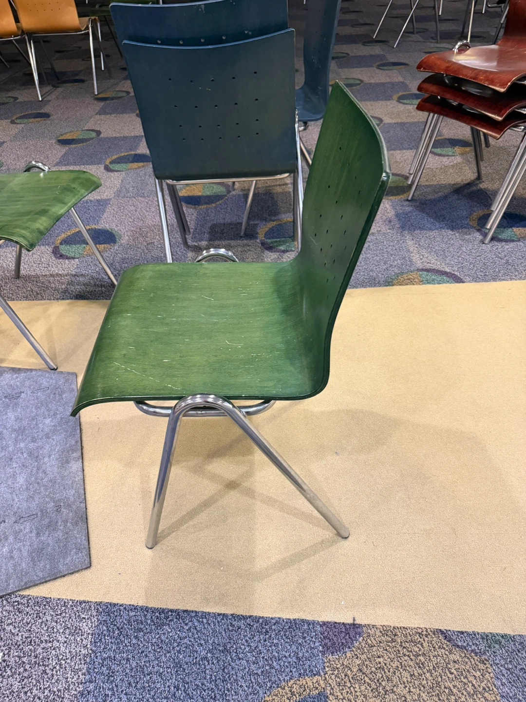 Restaurant chairs and tables