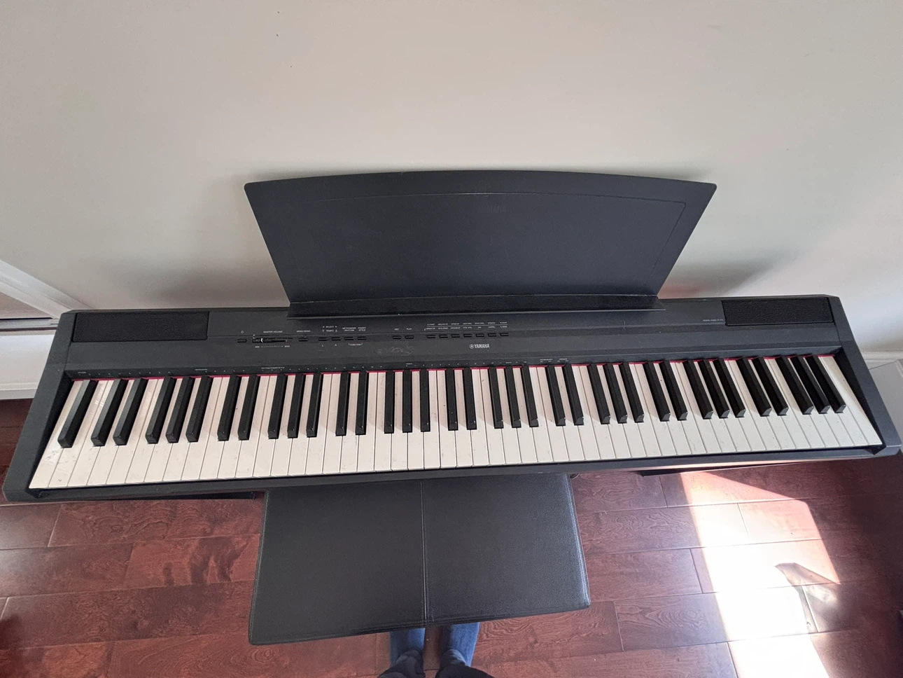 Yamaha Digital Piano with Bench and Stand - photo 3