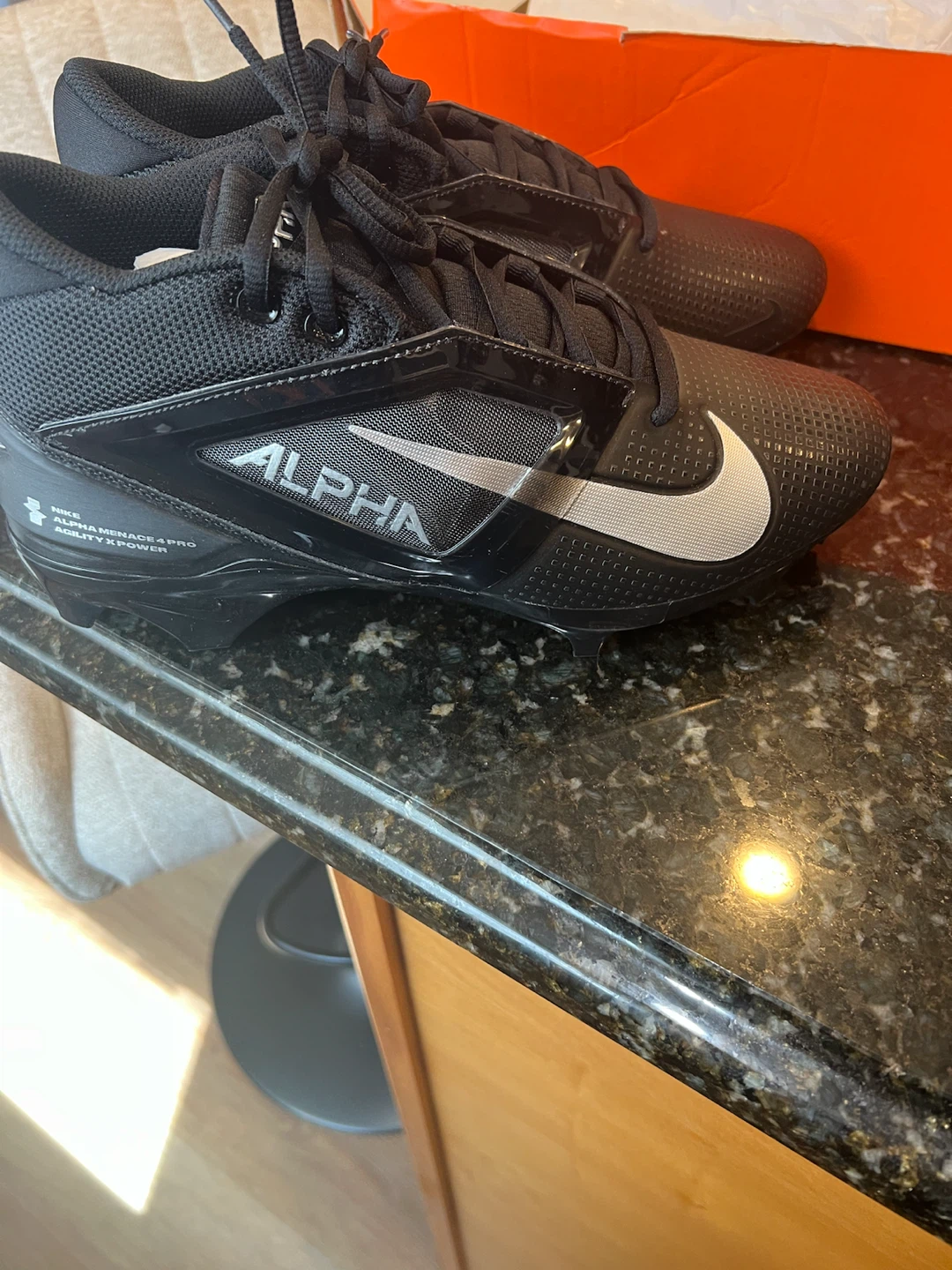 Nike Alpha Menace 4 Pro Football Cleats - photo 3