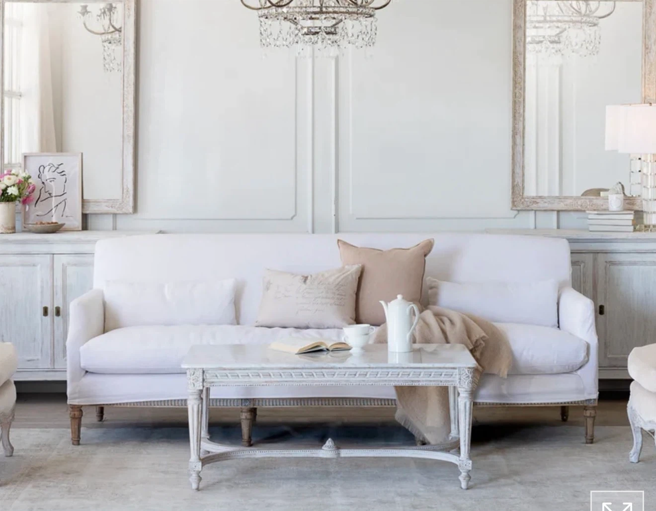 Brand new Ornate White Marble Top Coffee Table - photo 2