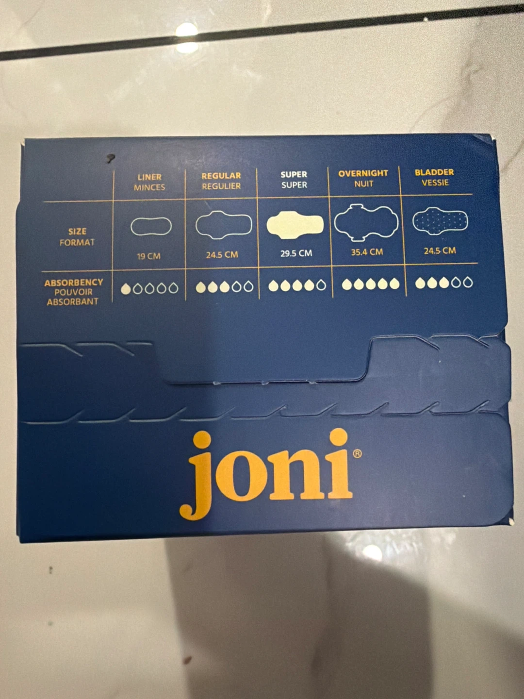 Joni Super Absorbency Menstrual Pads - 10 Pack - photo 3
