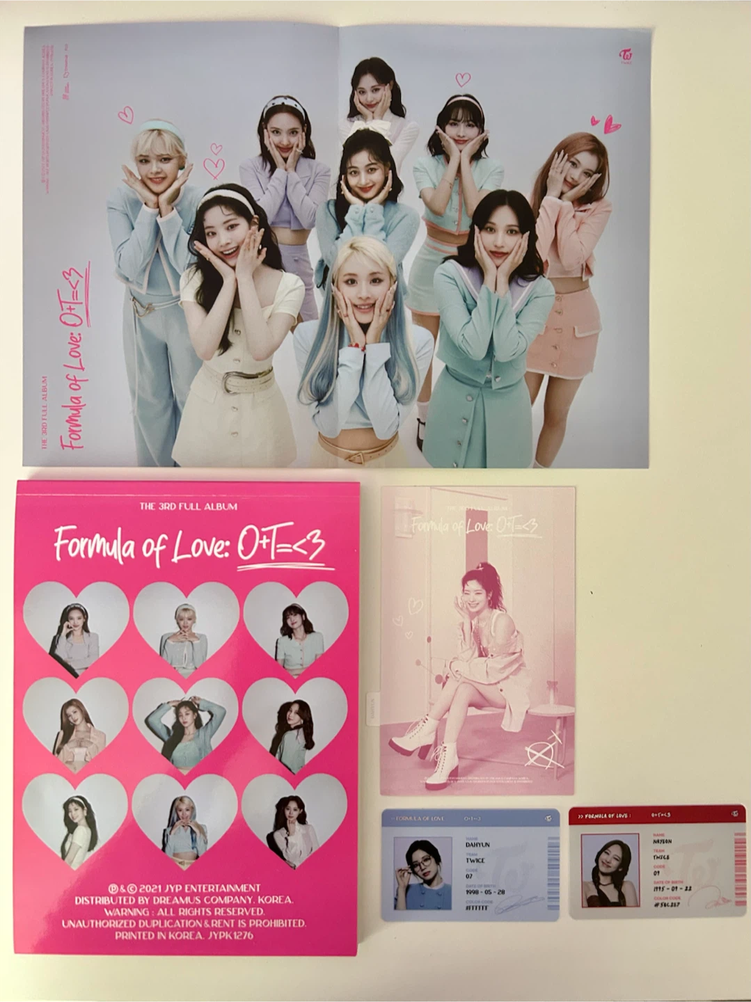 Twice - Formula of Love: O+T=<3 Album (Full of Love ver.) - photo 3