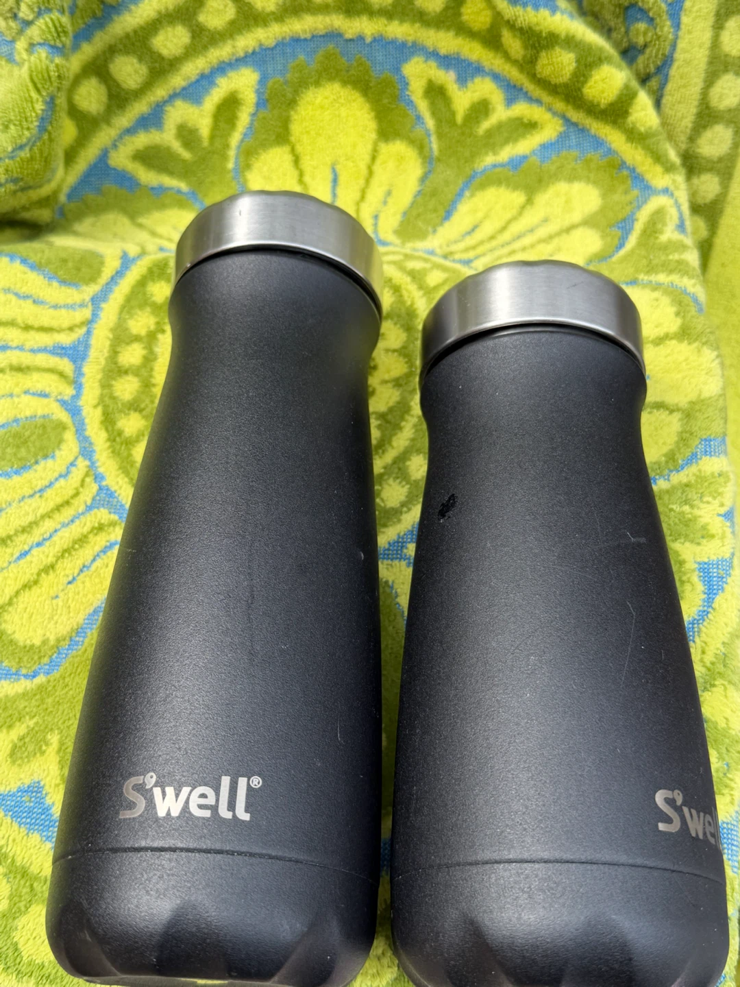 S'well Black Insulated Water Bottles (20 oz / 500 ml) - Set of 2 - photo 2