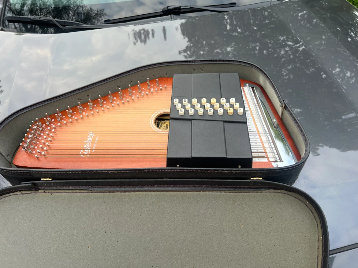 Autoharp Musical Instrument in Case